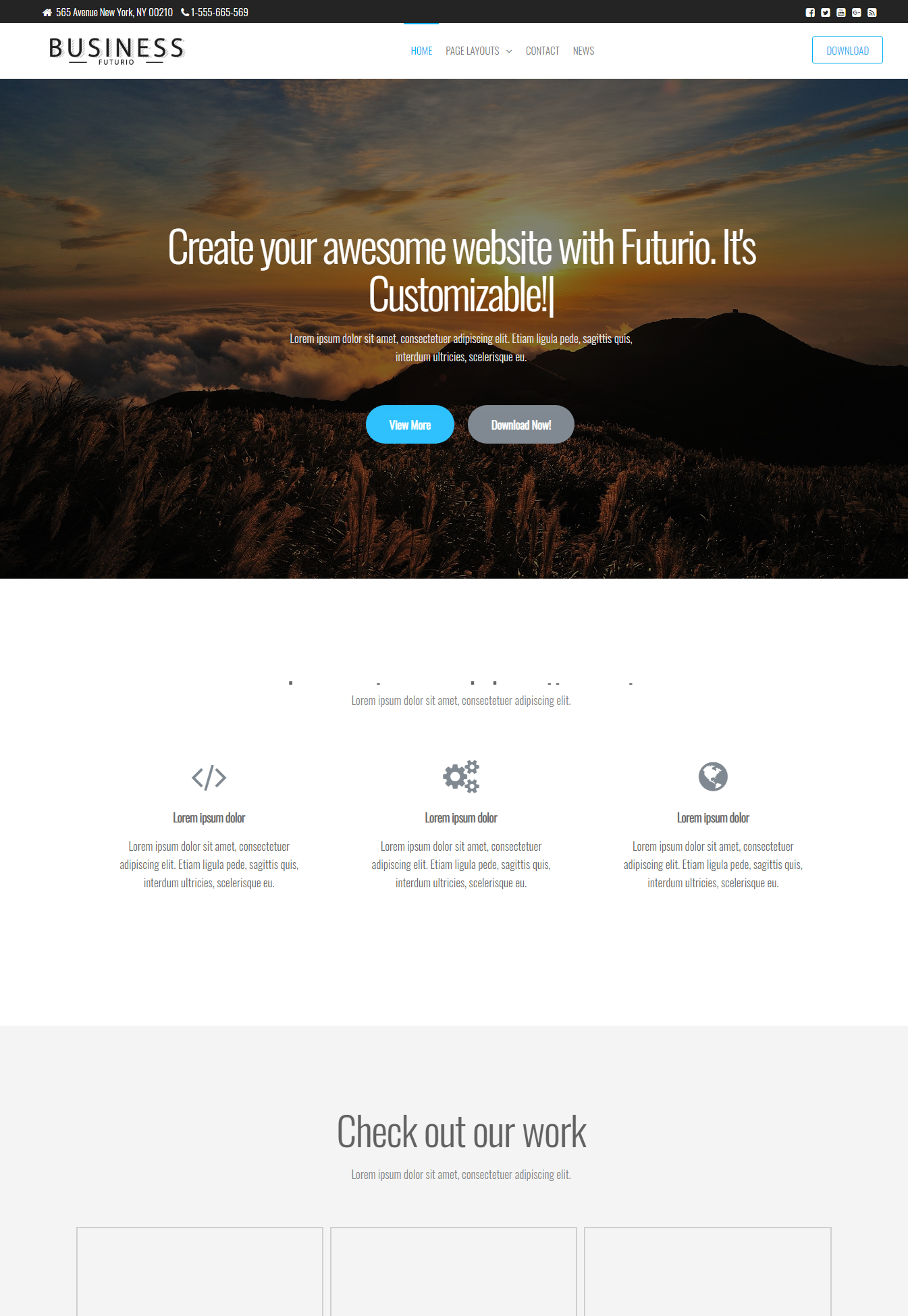 Free Video Landing Page Templates Printable Templates