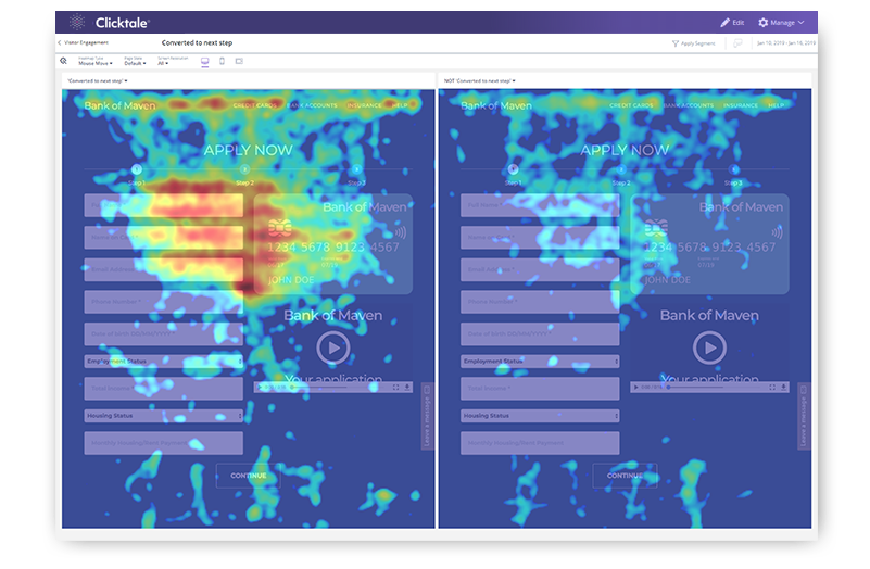 Clicktale - Top Heatmap Tools