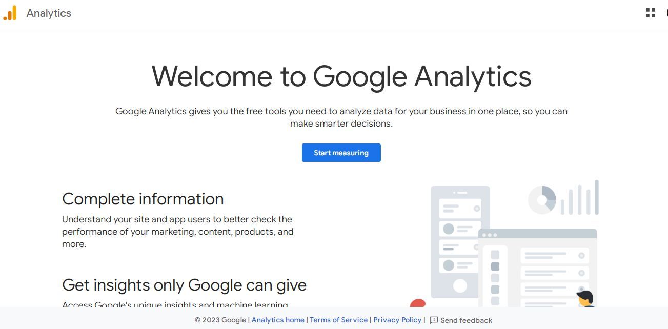 Google Analytics Interface