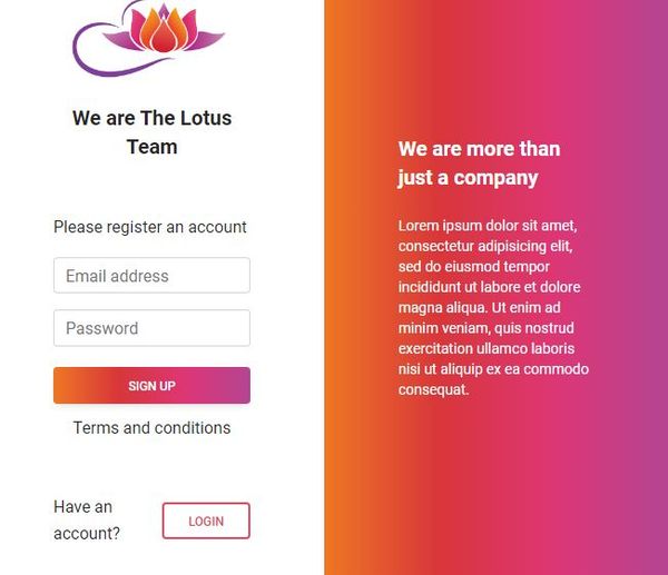 Top 10 signup form designs in Tailwind with CSS and HTML