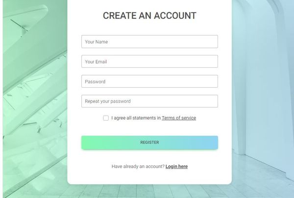 Top 10 signup form designs in Bootstrap with CSS and HTML